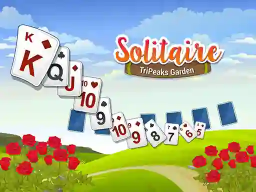 Hra Solitaire TriPeaks Garden online