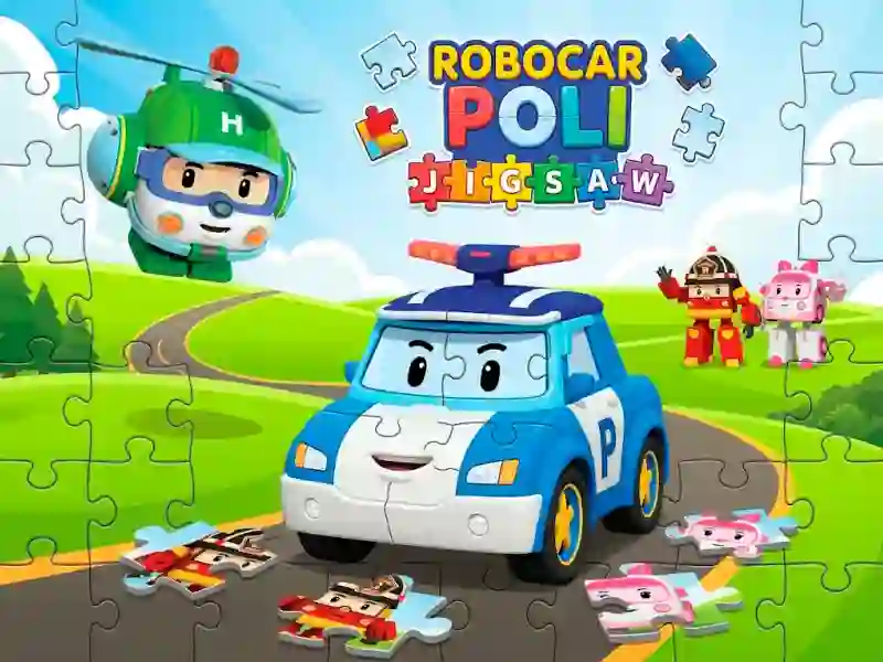 Hra Robocar Poli Jigsaw online