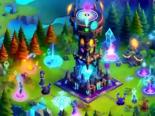 Hra 2D Fantasy Tower Defence online