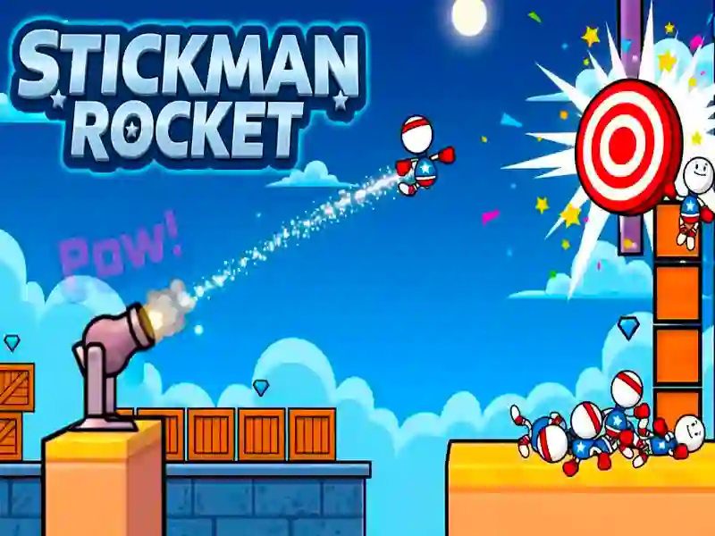 Hra Stickman Rocket online