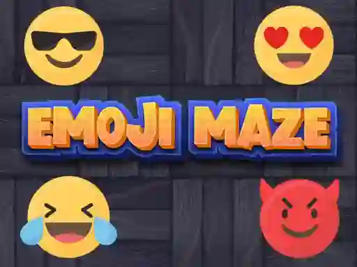 Hra Emoji Maze online