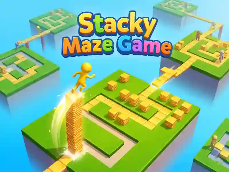 Hra Stacky Maze Game online