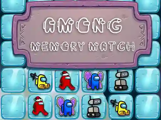 Hra Among Memory Match online