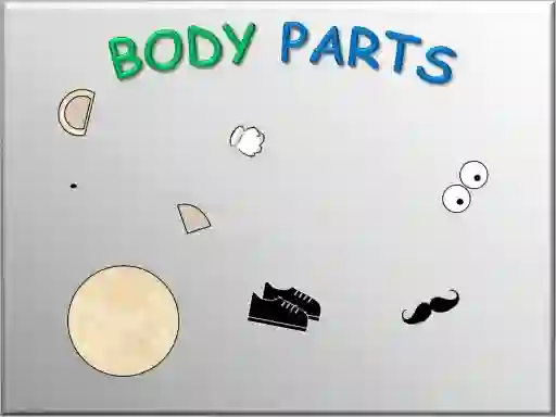 Hra Body parts online