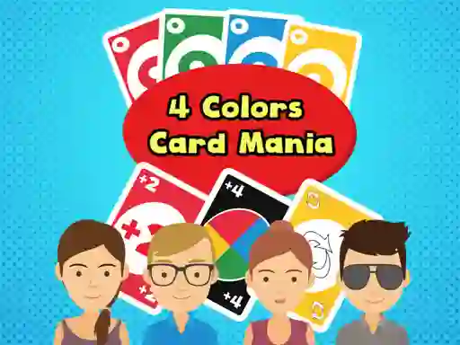 Hra 4 Colors Card Mania online
