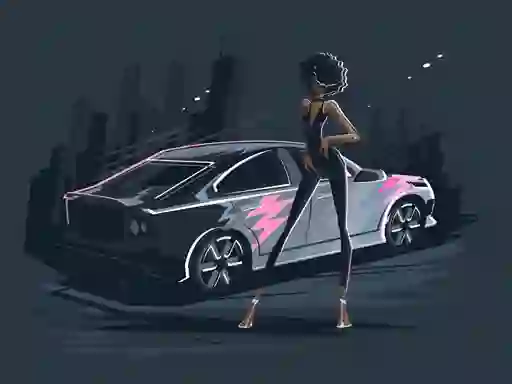 Hra Old and New Cars Coloring online