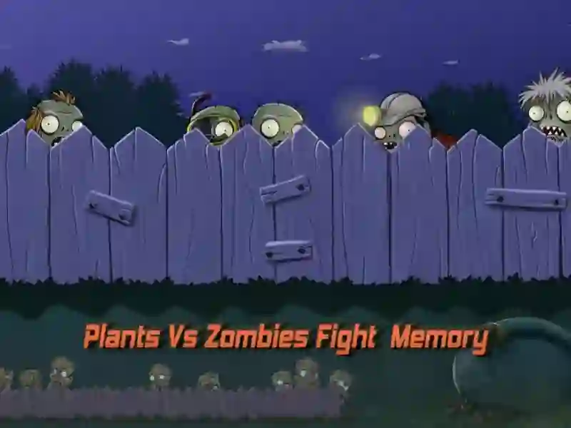 Hra Plants vs Zombies Fight Memory online