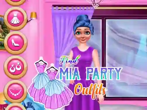 Hra Find Mia Party Outfits online