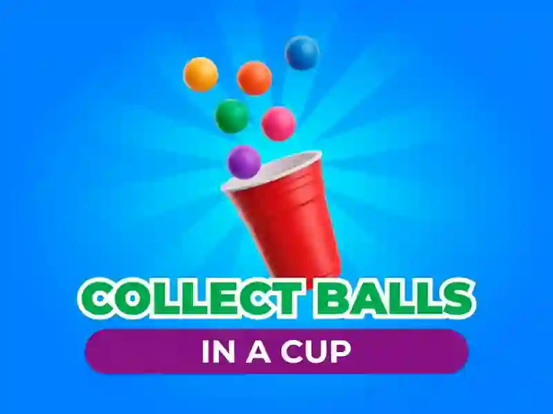Hra Collect Balls In A Cup online