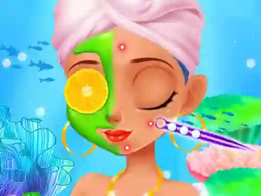 Hra Mermaid Games Princess Makeup online