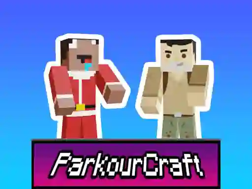 Hra Parkour Craft Noob Steve online