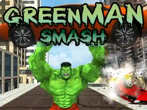 Hra Green Man Smash online