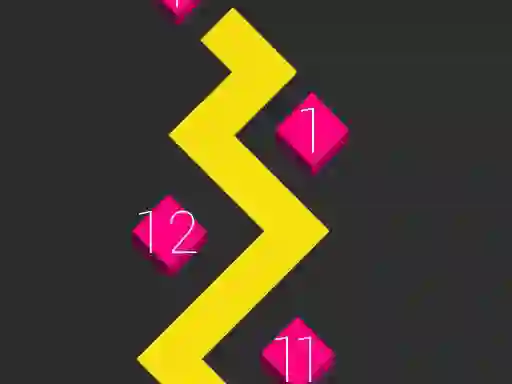 Hra Zig Zag Switch Color online