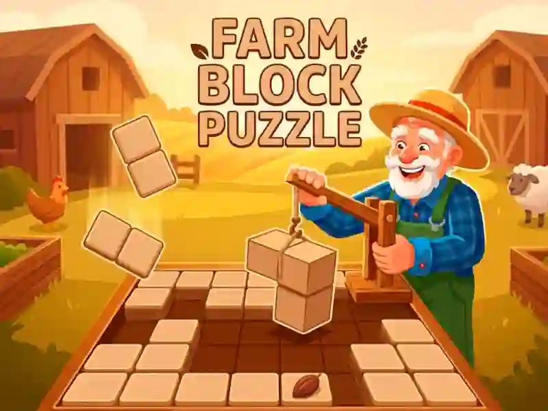 Hra Farm Block Puzzle online