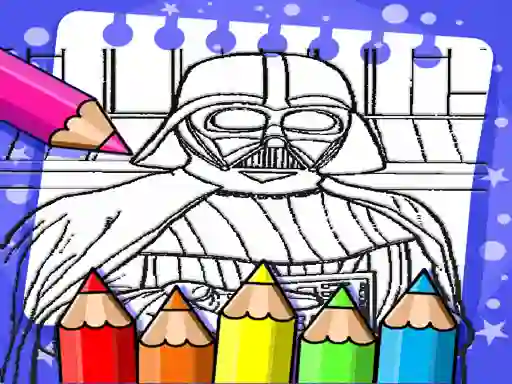 Hra Darth Vader Coloring Book online