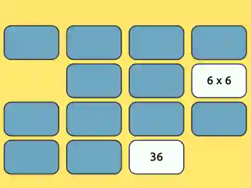 Hra Math Memory online