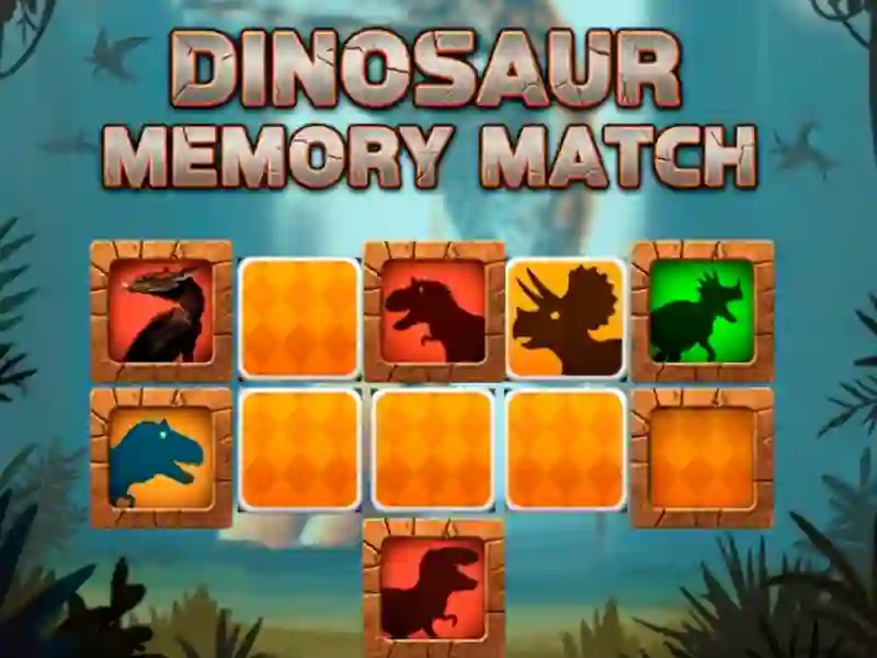 Hra Dinosaur Memory Match online