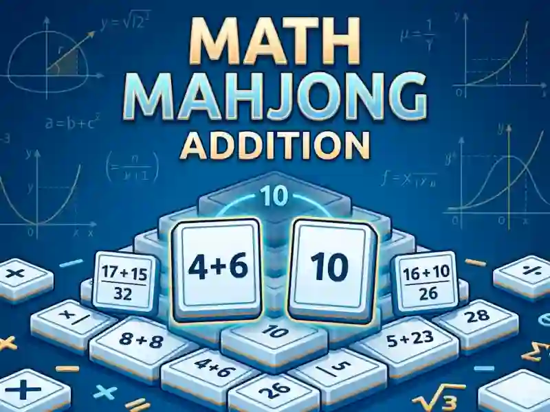Hra Math Mahjong Addition online