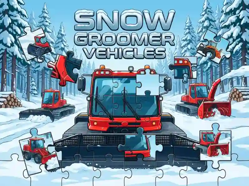 Hra Snow Groomer Vehicles online