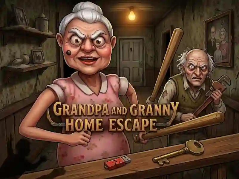 Hra Grandpa And Granny Home Escape online