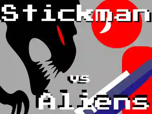Hra Stickman vs Aliens online