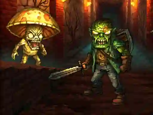 Hra Monster Slayer Merge & Survive online