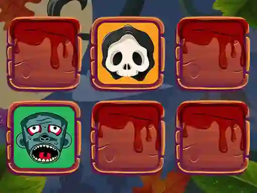 Hra Halloween Faces Memory online
