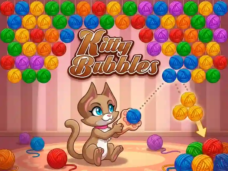 Hra Kitty Bubbles online