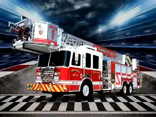 Hra Fire Trucks Puzzle online