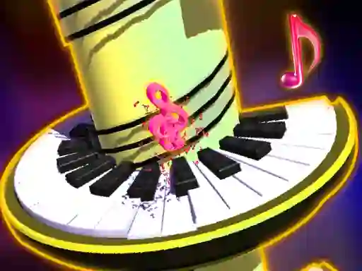 Hra Ball Jump Piano Tile online