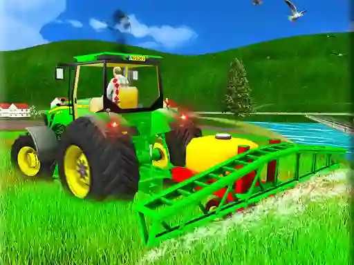 Hra Indian Tractor Farm Simulator online