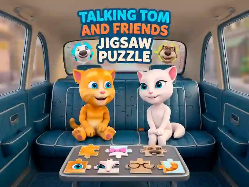 Hra Talking Tom and Friends Jigsaw Puzzle online
