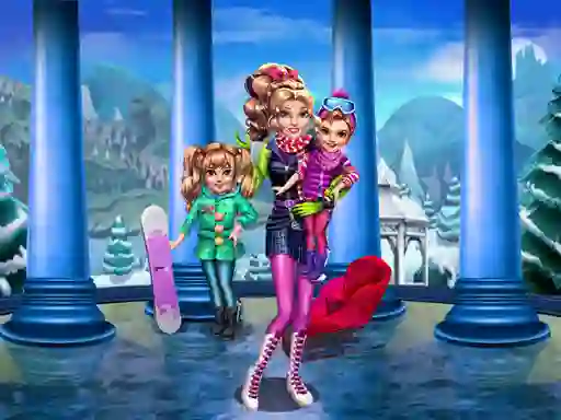 Hra Girls Winter Fun online