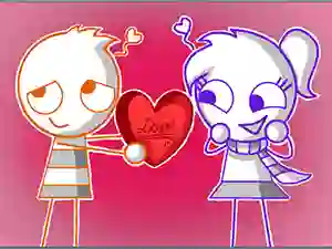 Hra Valentines Hidden Stars online