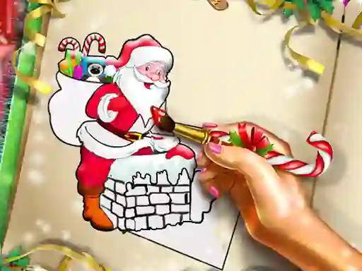Hra Santa Christmas Coloring online