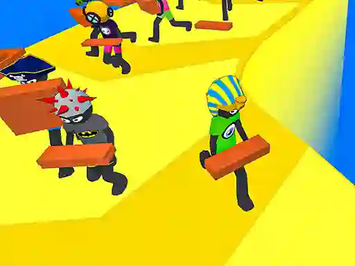 Hra Stickman Planks Fall online