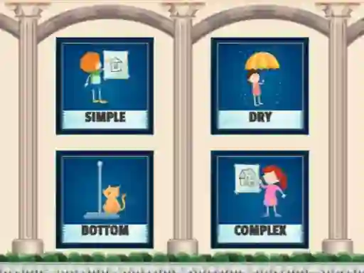 Hra Opposite photo match online
