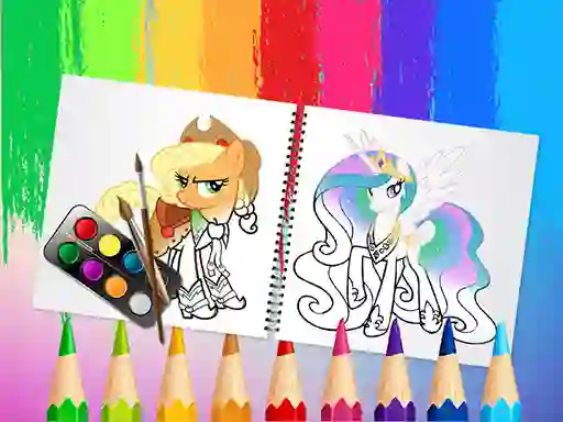 Hra Sweet Pony Coloring Book online