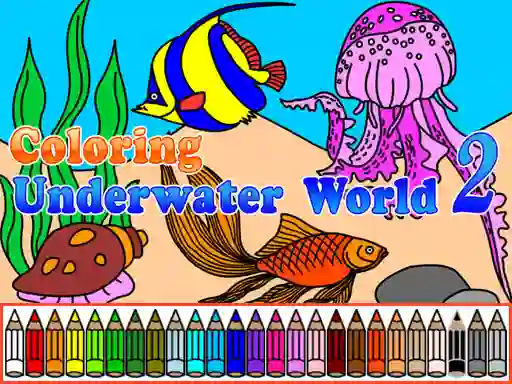 Hra Сoloring Underwater World 2 online