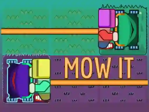 Hra Mow It Lawn Puzzle online