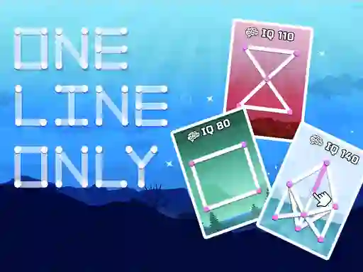 Hra One Line Only Dot To Dot online