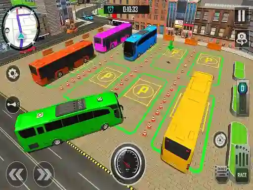 Hra Bus City Parking Simulator online