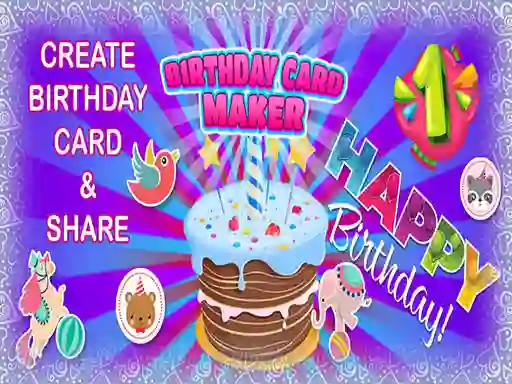 Hra Birthday Card Maker online