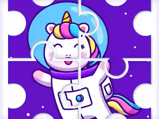 Hra Cute Rainbow Unicorn Puzzles online