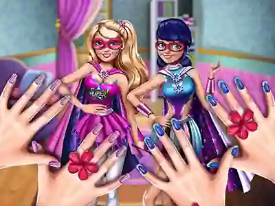 Hra Princess Superheroes: Beauty Salon online