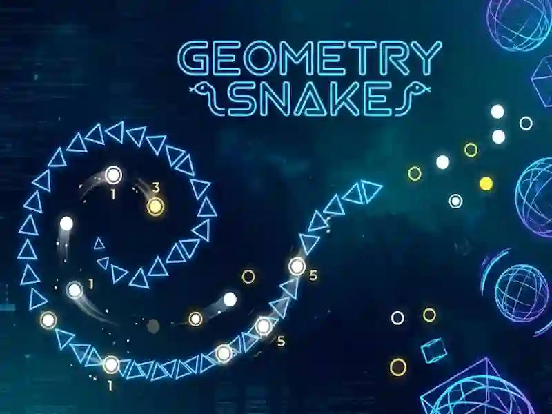 Hra Geometry Snake online