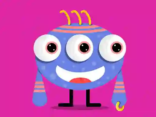 Hra Cute Little Monsters Memory online