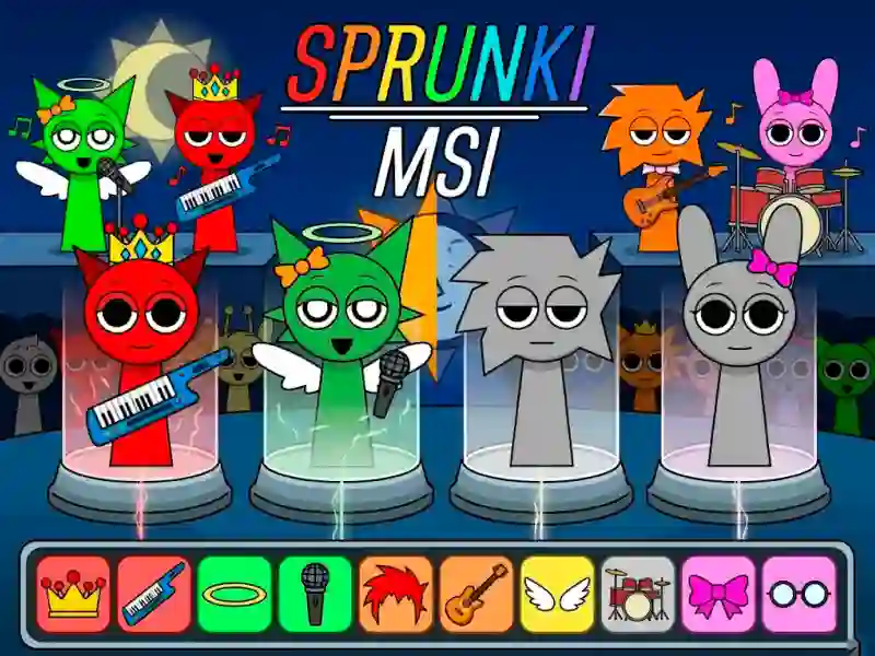 Hra Sprunki.MSI online