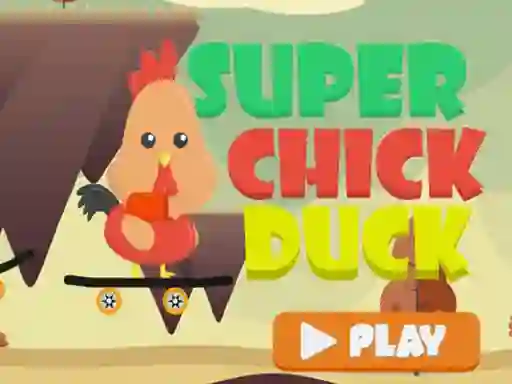 Hra Super Chick Duck online