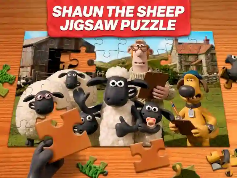 Hra Shaun the Sheep Jigsaw Puzzle online